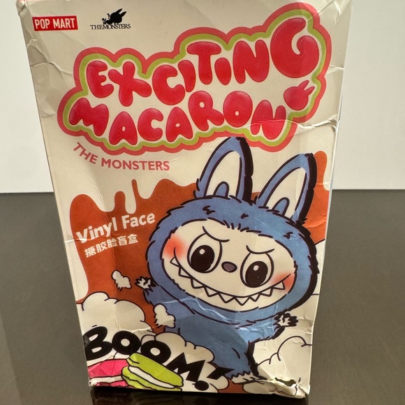 Labubu LAFUFU The Monsters Exciting Macaron Vinyl Face Toy - Picture 1 of 4